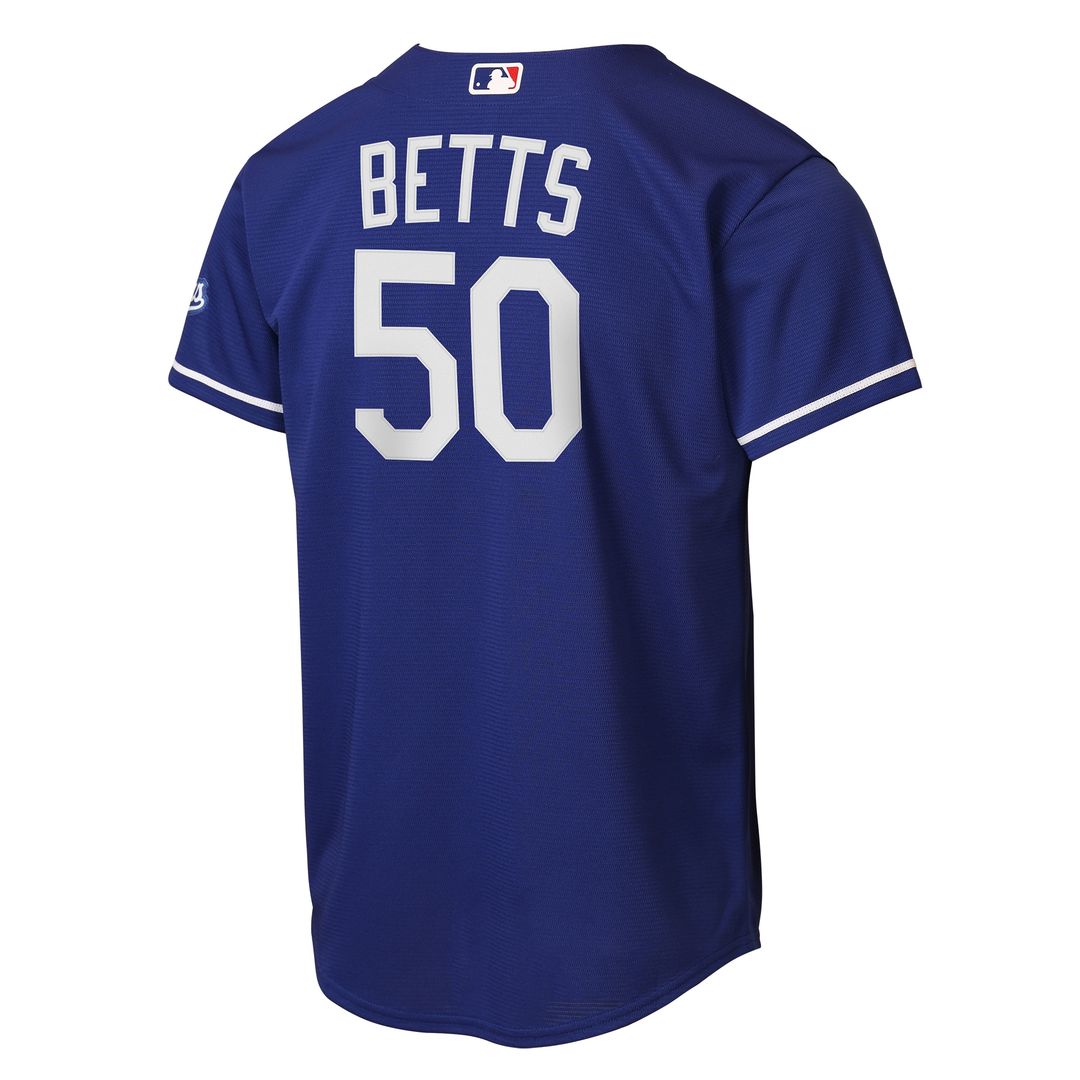 Los Angeles Dodgers Mookie Betts Nike Youth Home Stadium Jersey - White MLB Team Jersey Baseball Fan Apparel