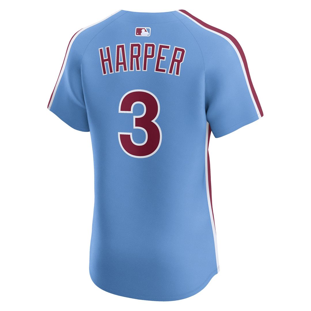 Philadelphia Phillies Bryce Harper Nike Home Elite Jersey - White MLB Team Jersey Baseball Fan Apparel