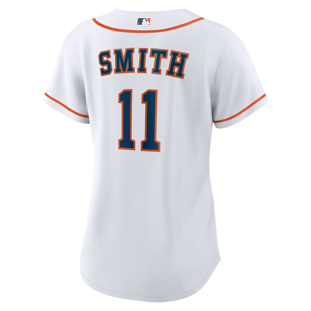 Houston Astros Cam Smith Nike Women's Home Replica Jersey - White MLB Team Jersey Baseball Fan Apparel