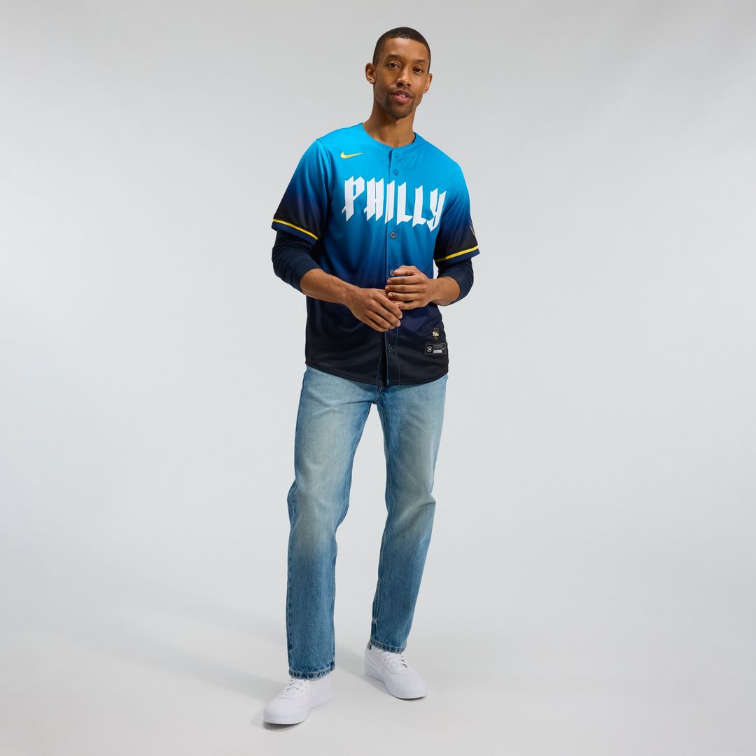 Philadelphia Phillies Nike City Connect Limited Jersey - Navy MLB Team Jersey Baseball Fan Apparel