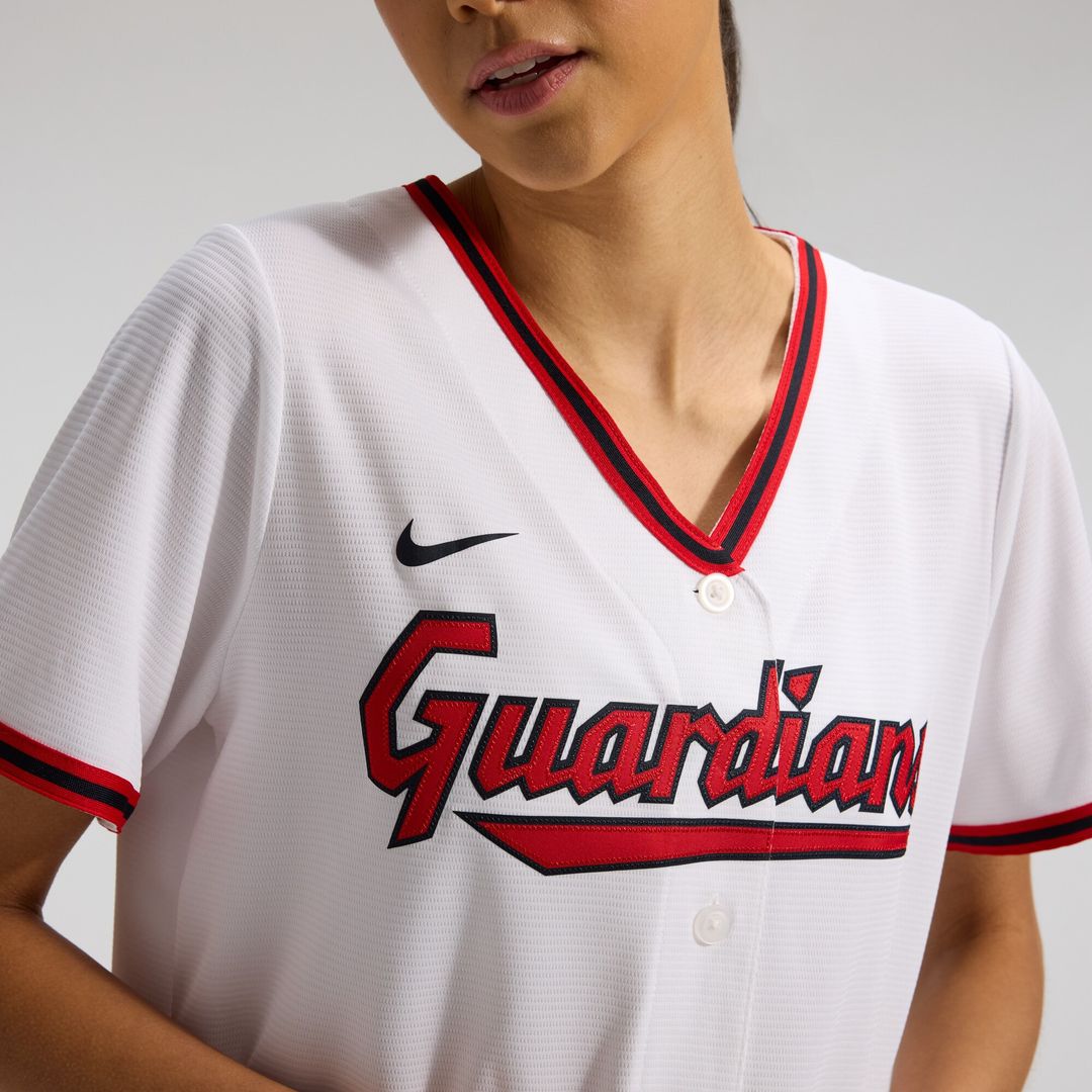 Cleveland Guardians José Ramírez Nike Women's Home Replica Jersey - White MLB Team Jersey Baseball Fan Apparel