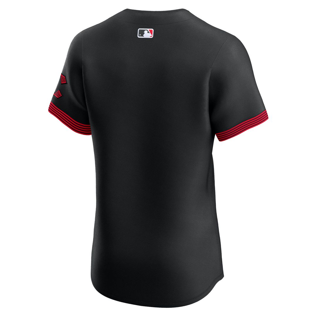 Cincinnati Reds Nike City Connect Elite Jersey - Black MLB Team Jersey Baseball Fan Apparel