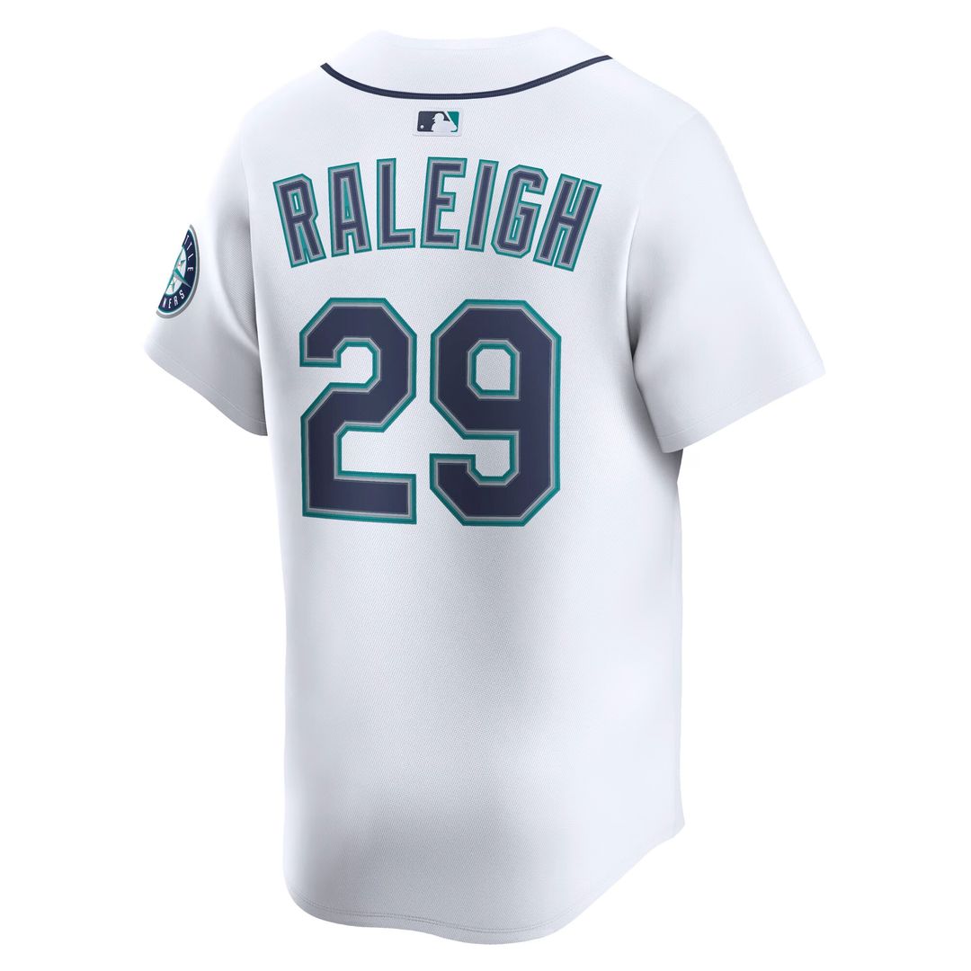 Seattle Mariners Cal Raleigh Nike Alternate Limited Jersey - Teal MLB Team Jersey Baseball Fan Apparel