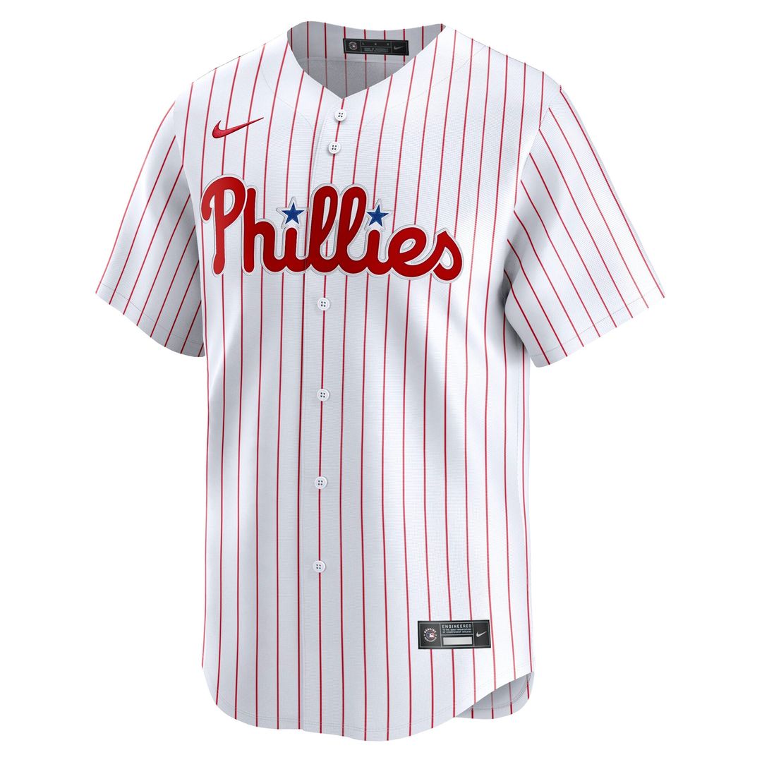 Philadelphia Phillies Bryce Harper Nike Home Limited Player Jersey - White MLB Team Jersey Baseball Fan Apparel