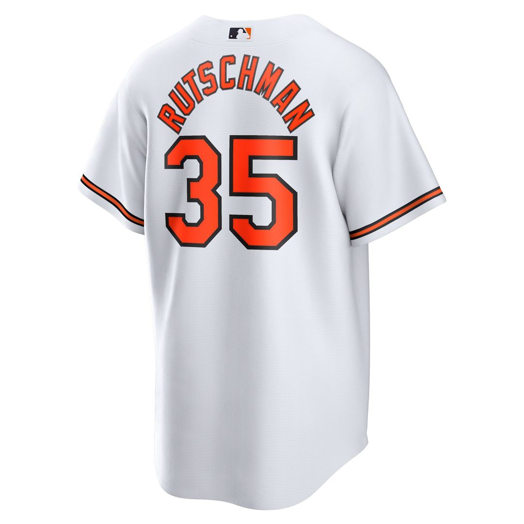 Baltimore Orioles Adley Rutschman Nike Replica Player Jersey - White MLB Team Jersey Baseball Fan Apparel