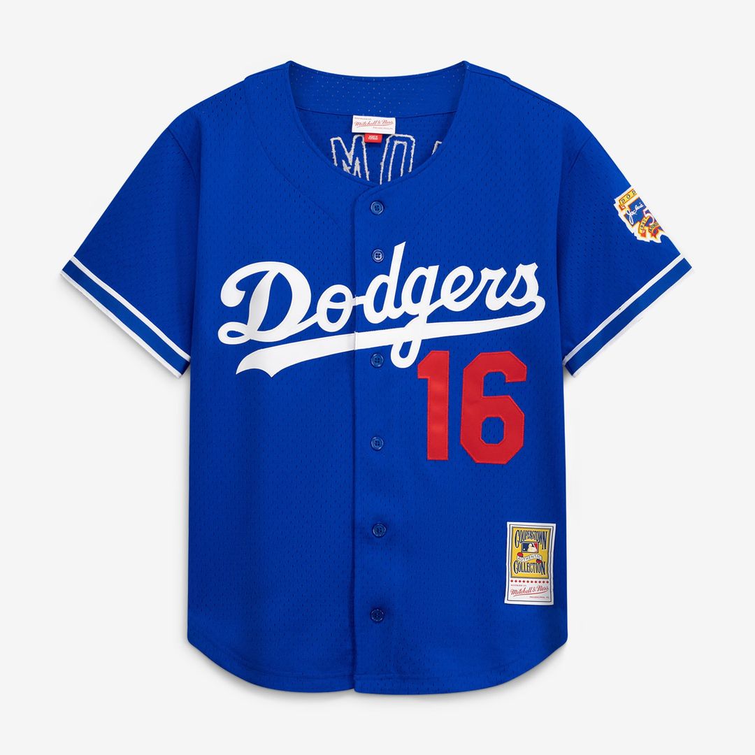 Los Angeles Dodgers Hideo Nomo Mitchell & Ness Big & Tall Cooperstown Mesh Batting Practice Jersey - Royal MLB Team Jersey Baseball Fan Apparel
