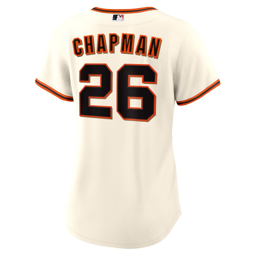 San Francisco Giants Matt Chapman Nike Women's Home Replica Jersey - Cream MLB Team Jersey Baseball Fan Apparel