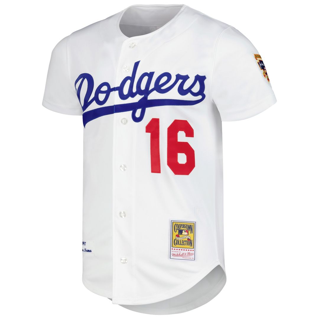 Los Angeles Dodgers Hideo Nomo Mitchell & Ness Cooperstown Authentic Jersey - White MLB Team Jersey Baseball Fan Apparel