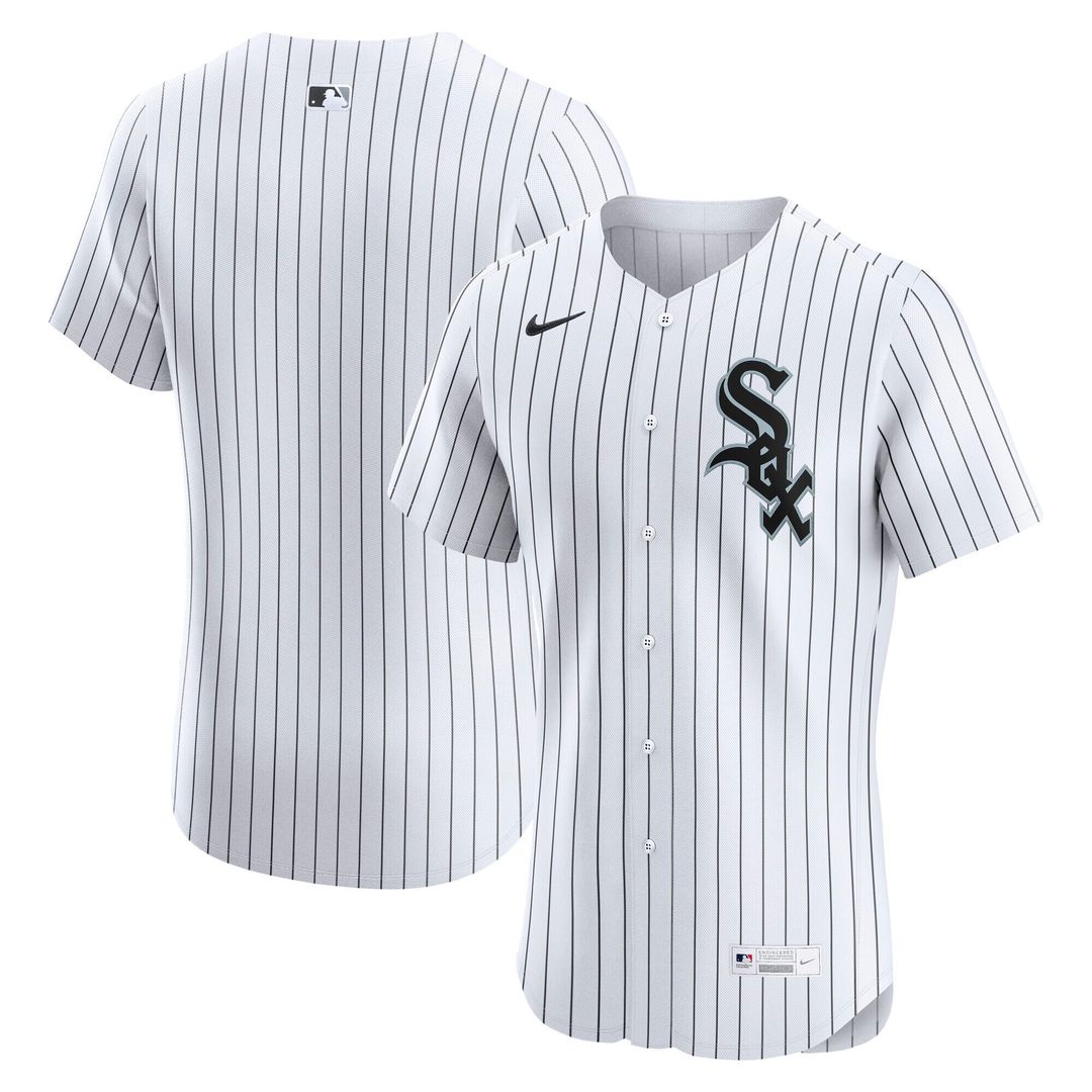 Chicago White Sox Nike Home Elite Jersey - White MLB Team Jersey Baseball Fan Apparel