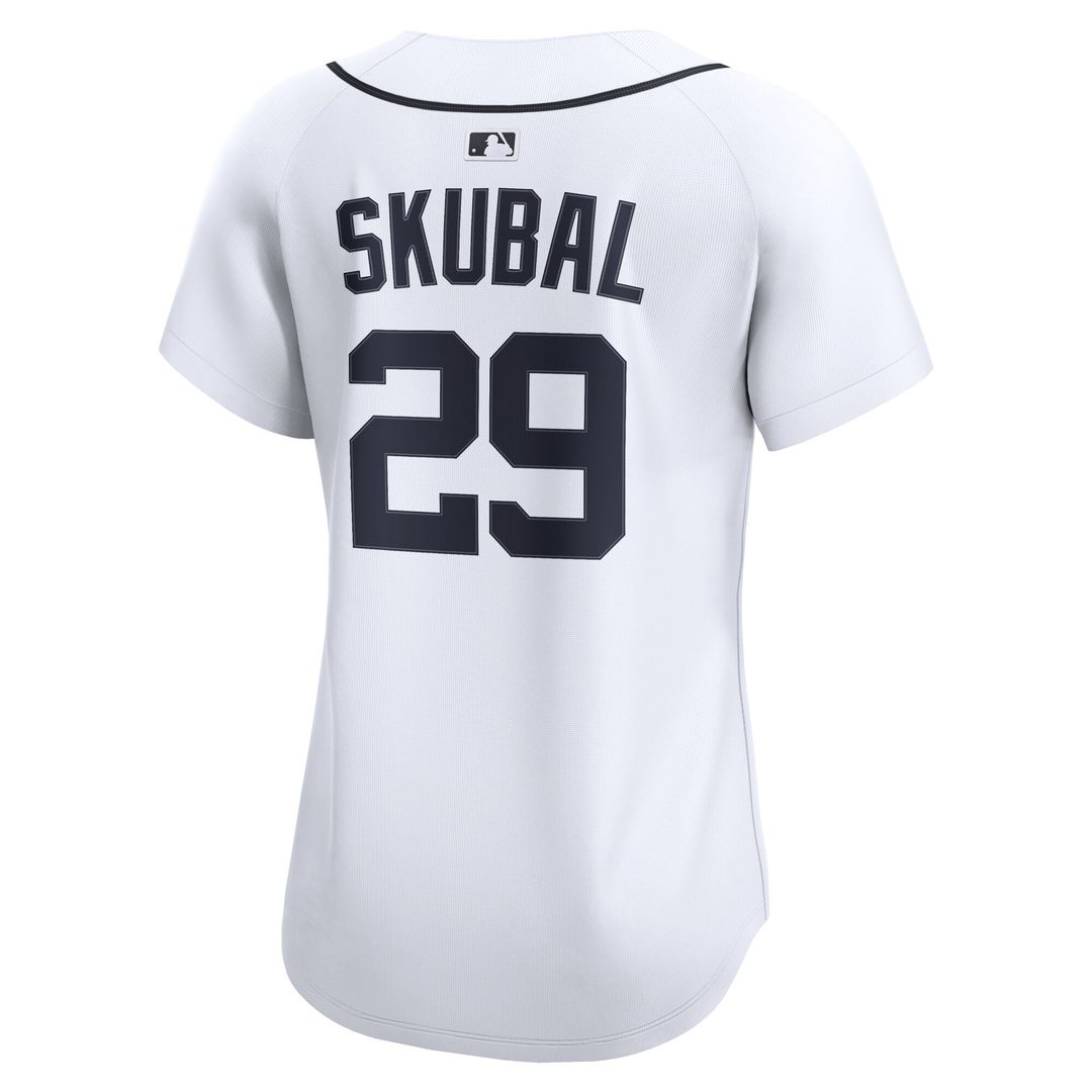 Detroit Tigers Tarik Skubal Nike Women's Home Limited Player Jersey - White MLB Team Jersey Baseball Fan Apparel
