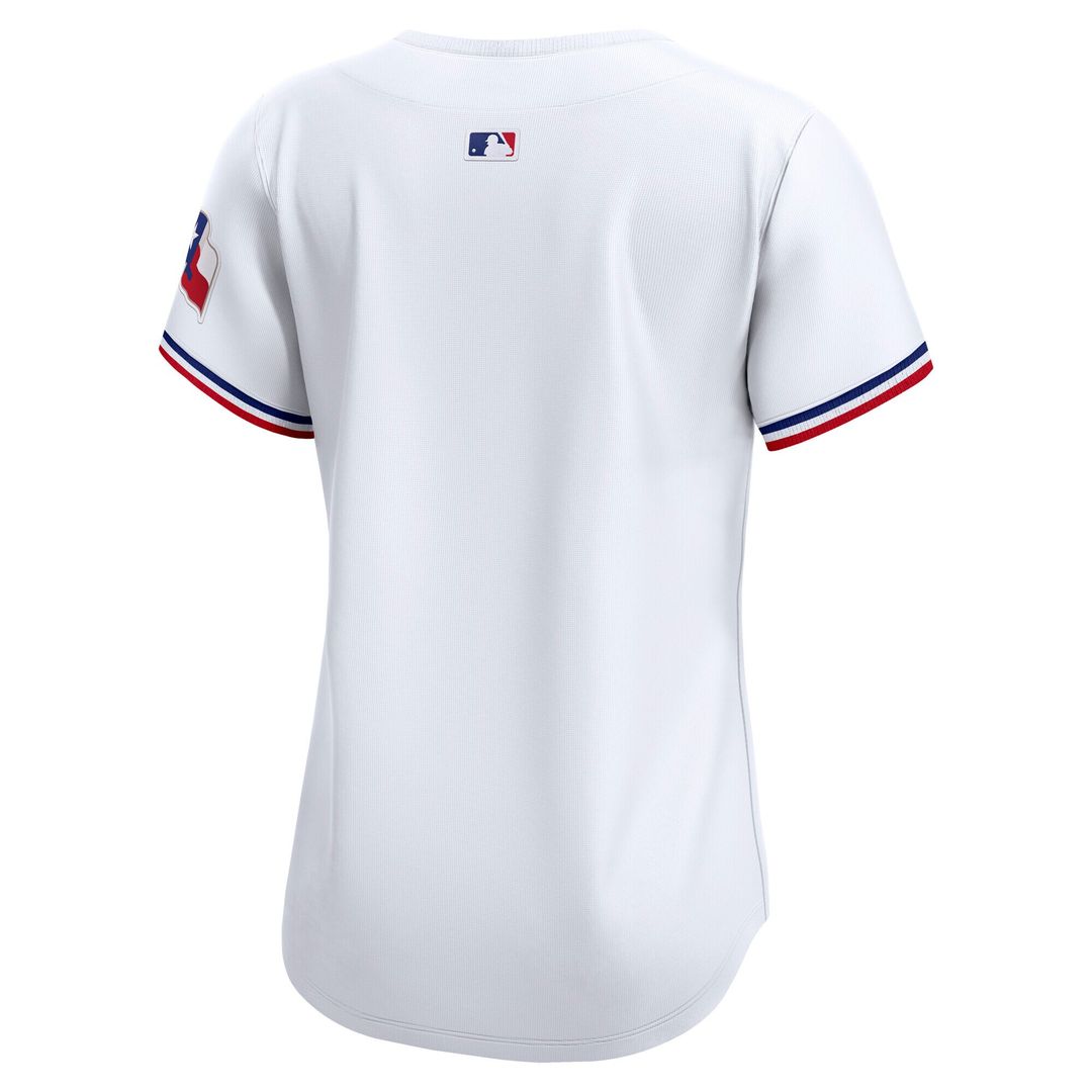 Texas Rangers Nike Women's Home Limited Jersey - White MLB Team Jersey Baseball Fan Apparel