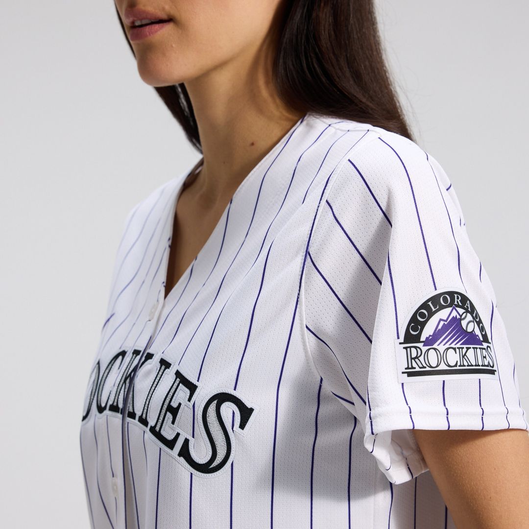 Colorado Rockies Nike Women's Home Limited Jersey - White MLB Team Jersey Baseball Fan Apparel
