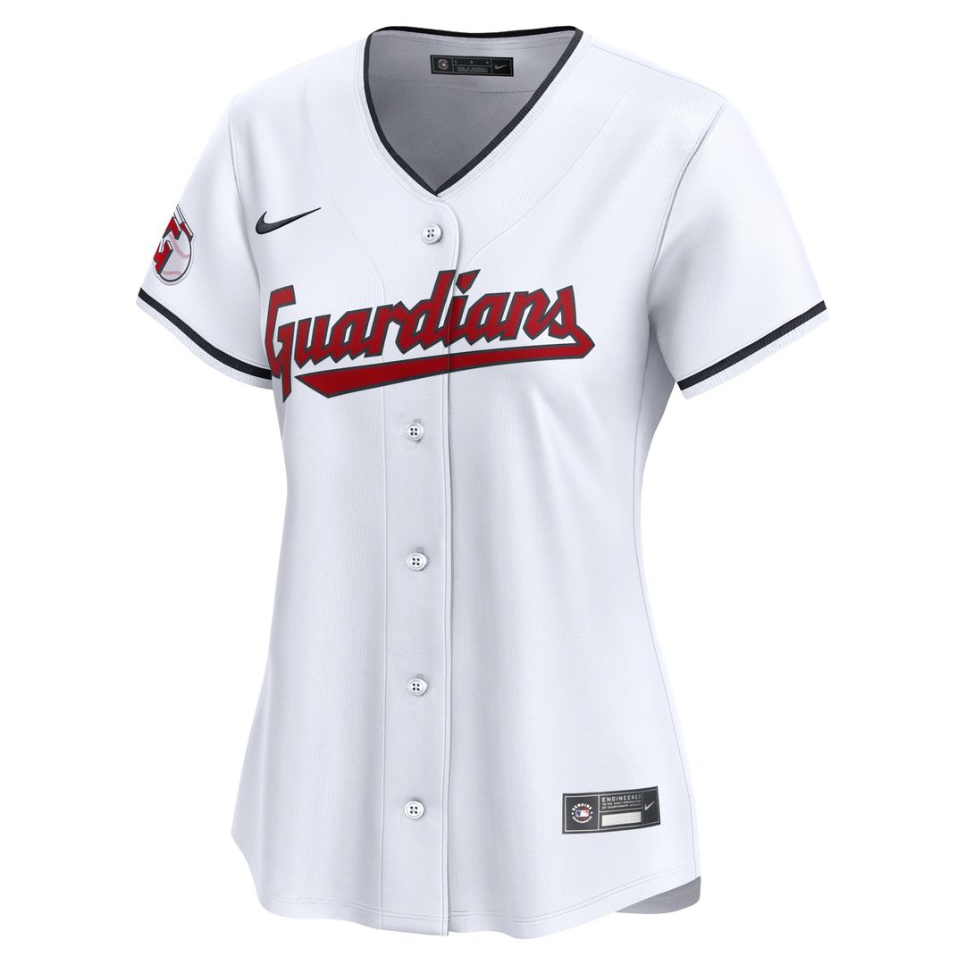 Cleveland Guardians Jose Ramirez Nike Women's Home Limited Player Jersey - White MLB Team Jersey Baseball Fan Apparel