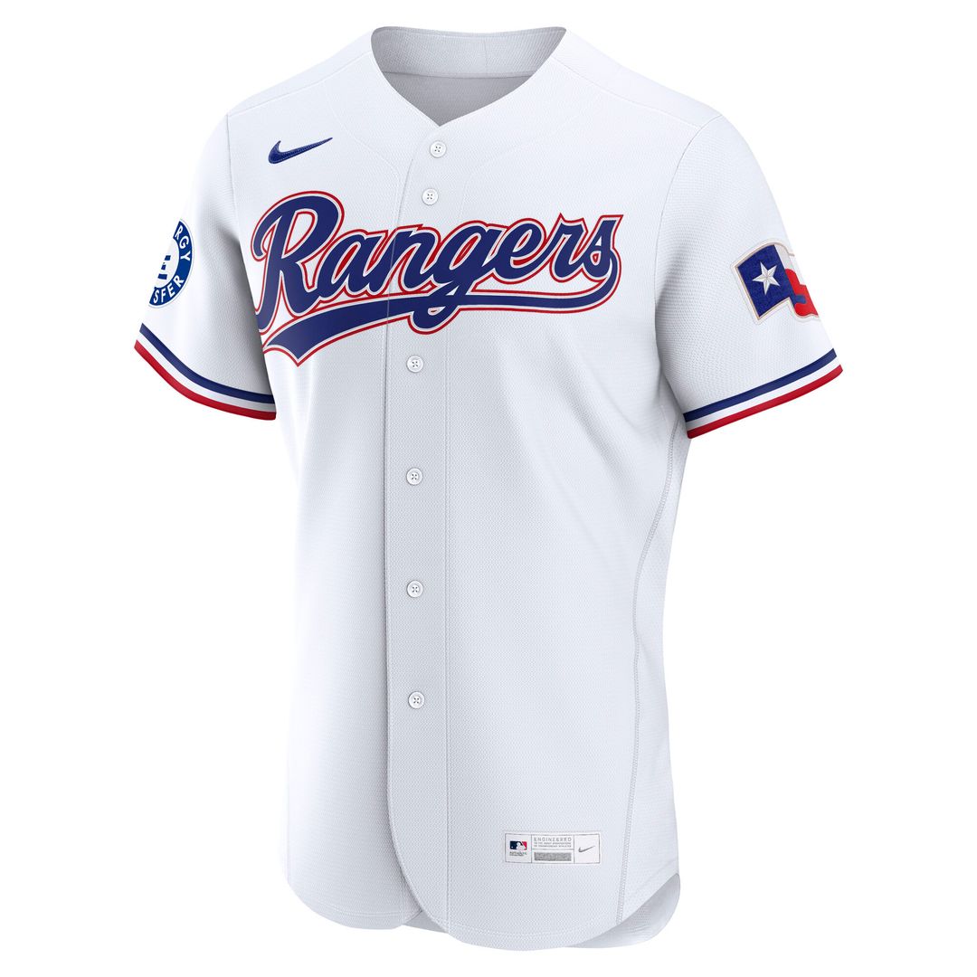 Texas Rangers Nike Alternate Authentic Jersey - Light Blue MLB Team Jersey Baseball Fan Apparel