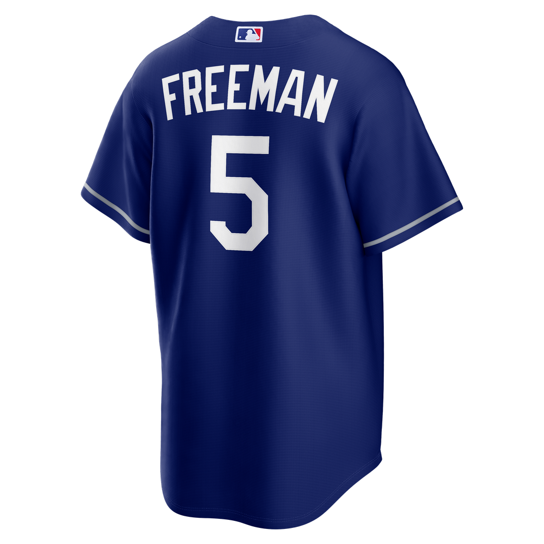 Los Angeles Dodgers Freddie Freeman Nike Alternate Replica Jersey - Royal MLB Team Jersey Baseball Fan Apparel