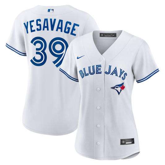 Toronto Blue Jays Trey Yesavage Nike Women's Home Replica Jersey - White MLB Team Jersey Baseball Fan Apparel