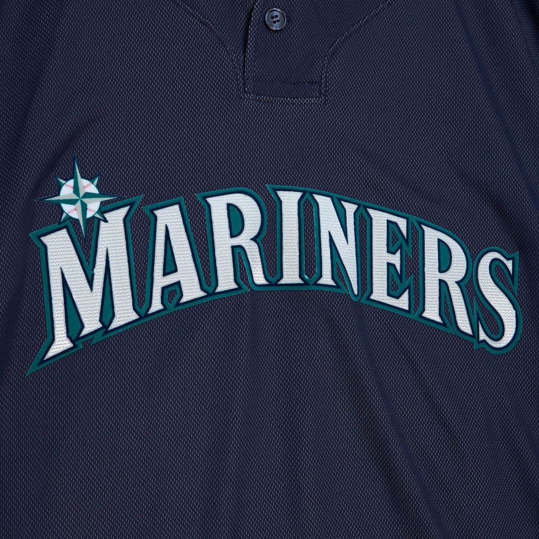 Seattle Mariners Ichiro Suzuki Mitchell & Ness Big & Tall Cooperstown Mesh Batting Practice Jersey - Navy MLB Team Jersey Baseball Fan Apparel