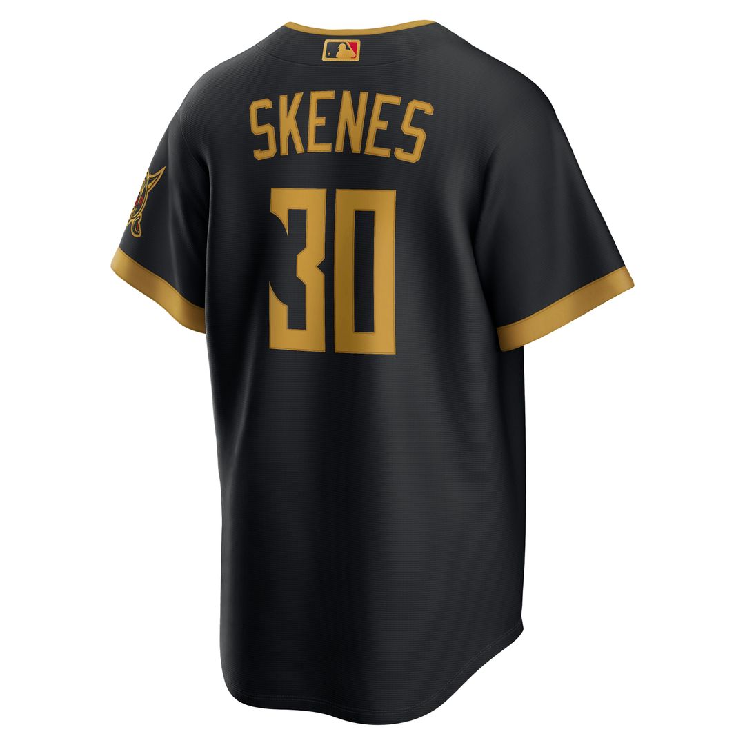 Pittsburgh Pirates Paul Skenes Nike 2026 City Connect Stadium Jersey - Black MLB Team Jersey Baseball Fan Apparel