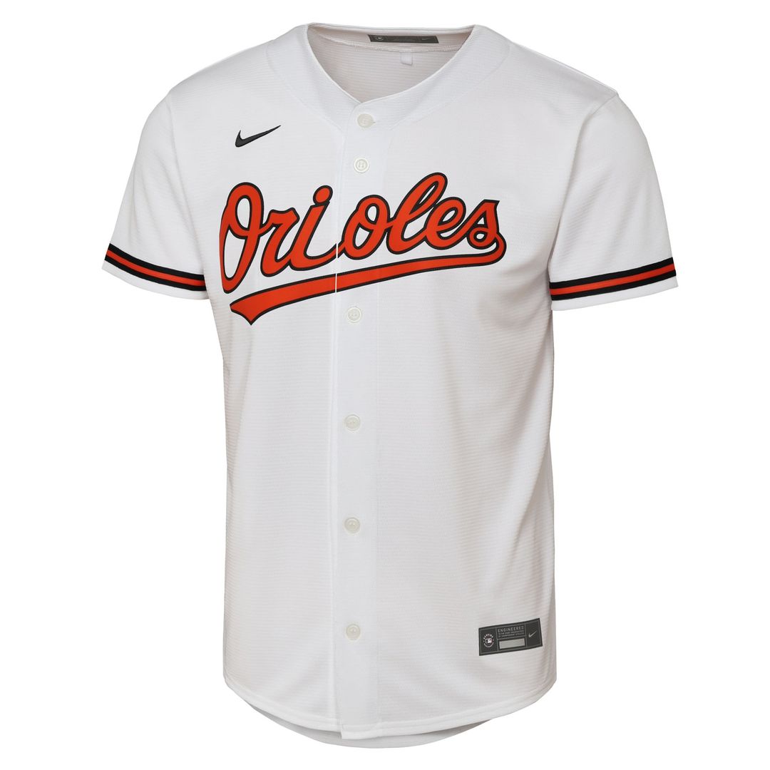 Baltimore Orioles Gunnar Henderson Nike Youth Home Replica Player Jersey - White MLB Team Jersey Baseball Fan Apparel