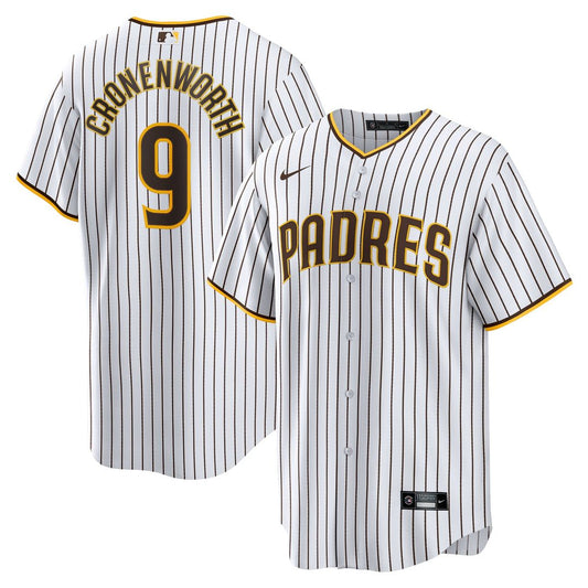 San Diego Padres Jake Cronenworth Nike Home Replica Jersey - White MLB Team Jersey Baseball Fan Apparel