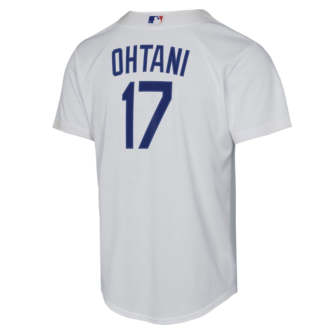 Los Angeles Dodgers Shohei Ohtani Nike Youth Home Replica Player Jersey - White MLB Team Jersey Baseball Fan Apparel