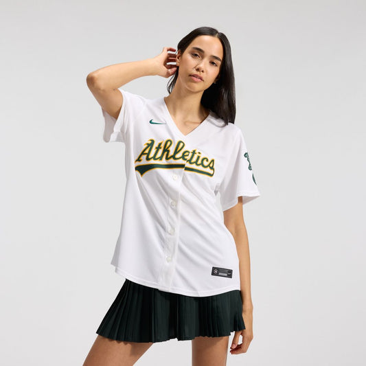 Athletics Nike Women's Home Limited Jersey - White MLB Team Jersey Baseball Fan Apparel