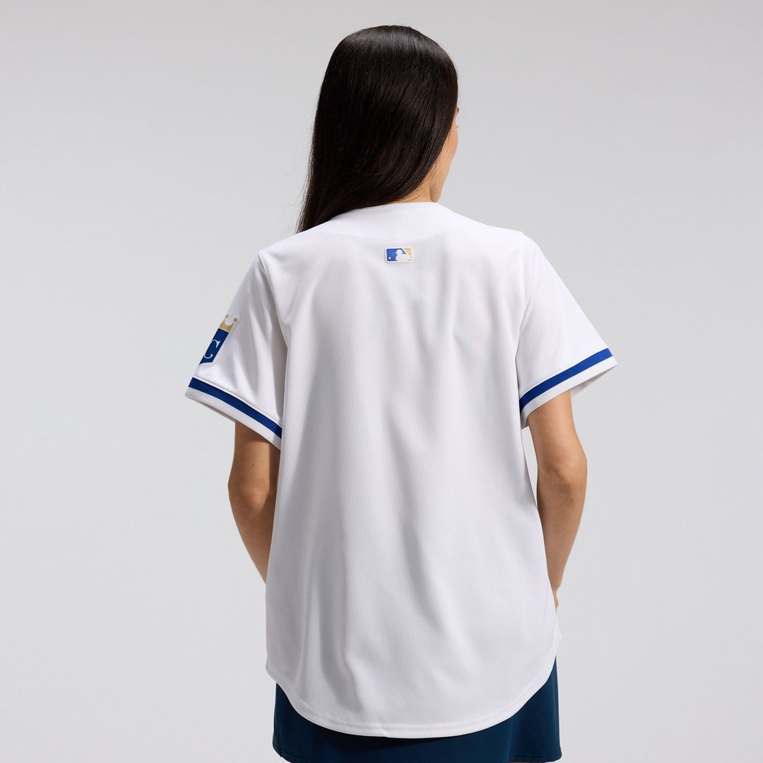 Kansas City Royals Nike Women's Home Limited Jersey - White MLB Team Jersey Baseball Fan Apparel