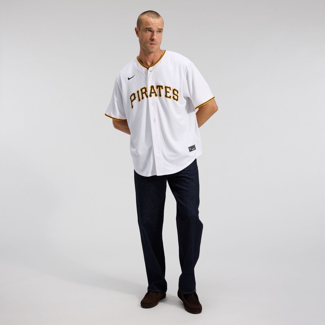 Pittsburgh Pirates Paul Skenes Nike Home Replica Player Jersey - White MLB Team Jersey Baseball Fan Apparel