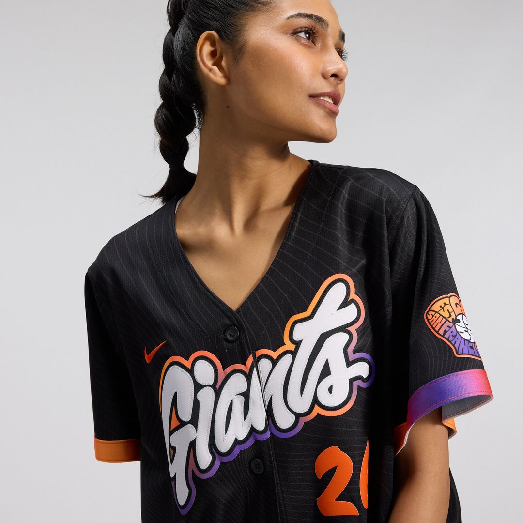 San Francisco Giants Matt Chapman Nike Women's 2025 City Connect Limited Jersey - Anthracite MLB Team Jersey Baseball Fan Apparel