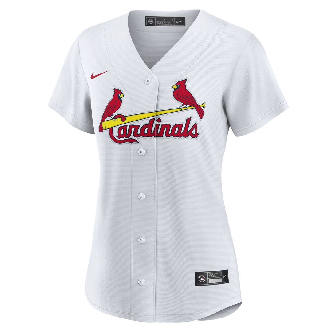St. Louis Cardinals Alec Burleson Nike Women's Home Replica Jersey - White MLB Team Jersey Baseball Fan Apparel