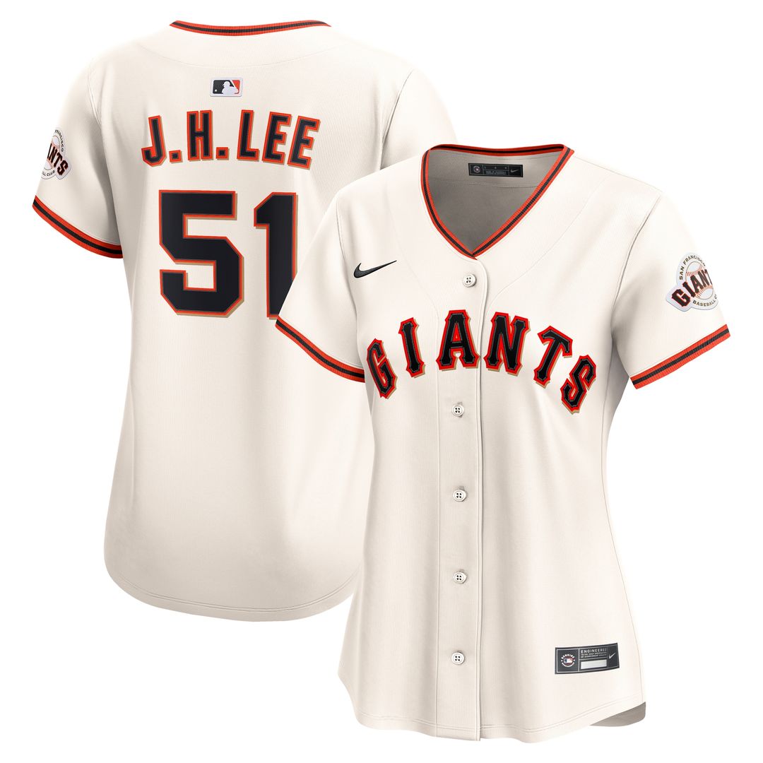 San Francisco Giants Jung Hoo Lee Nike Women's Home Limited Jersey - Cream MLB Team Jersey Baseball Fan Apparel
