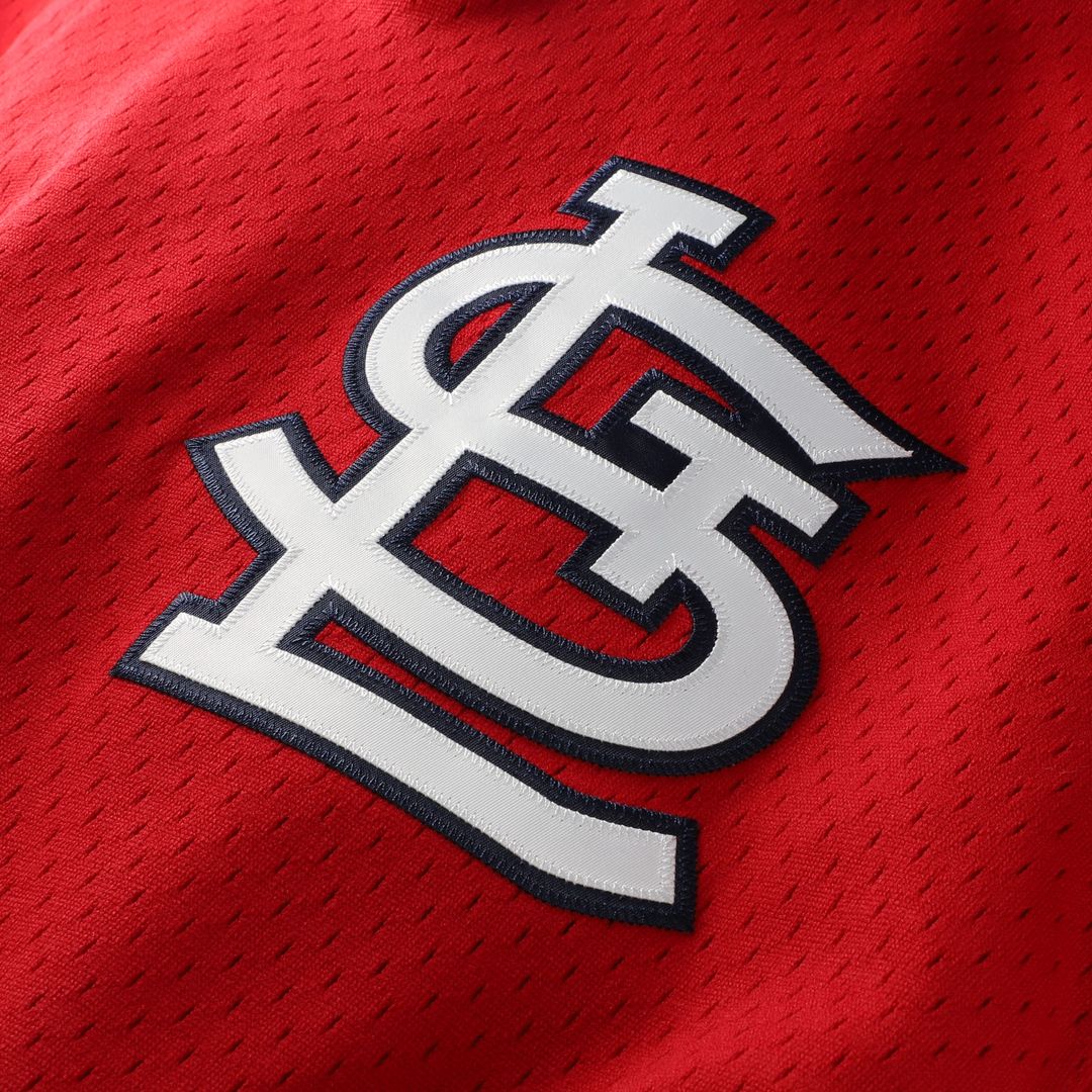 St. Louis Cardinals Ozzie Smith Mitchell & Ness Authentic Batting Practice Jersey - Scarlet MLB Team Jersey Baseball Fan Apparel