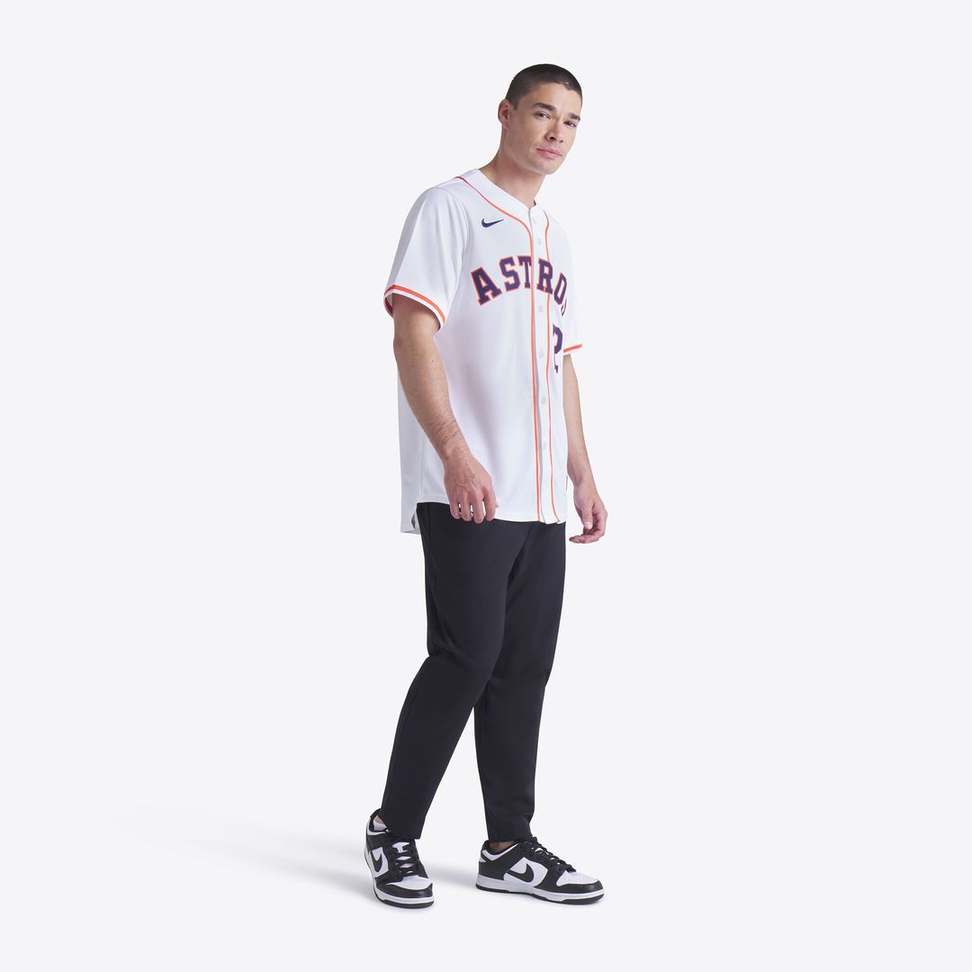 Houston Astros Jose Altuve Nike Home Limited Player Jersey - White MLB Team Jersey Baseball Fan Apparel