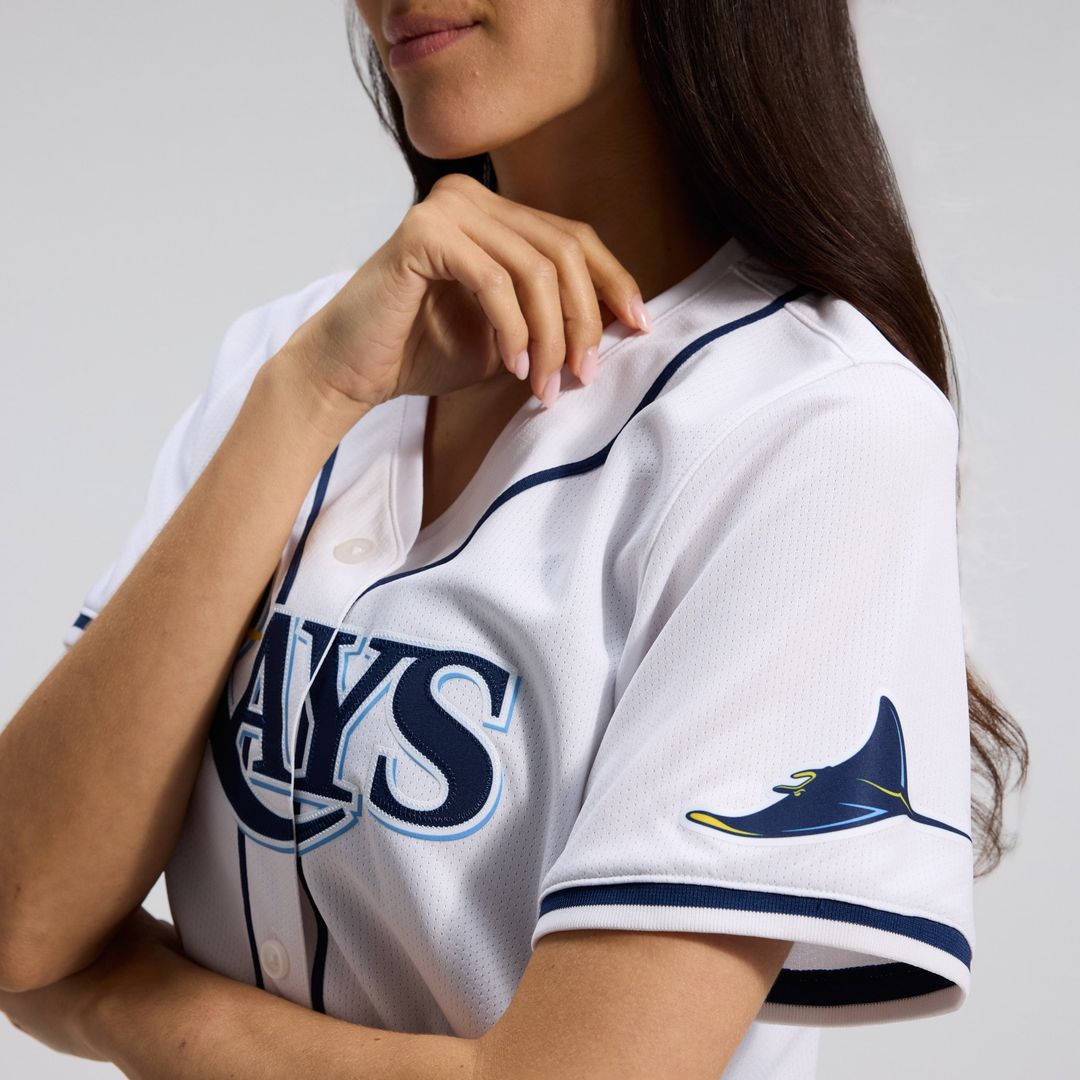 Tampa Bay Rays Nike Women's Home Limited Jersey - White MLB Team Jersey Baseball Fan Apparel