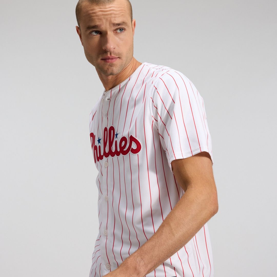 Philadelphia Phillies Nike Home Limited Jersey - White MLB Team Jersey Baseball Fan Apparel
