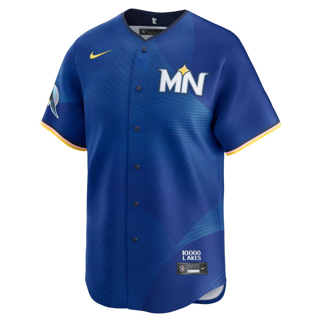 Minnesota Twins Nike City Connect Limited Jersey - Royal MLB Team Jersey Baseball Fan Apparel