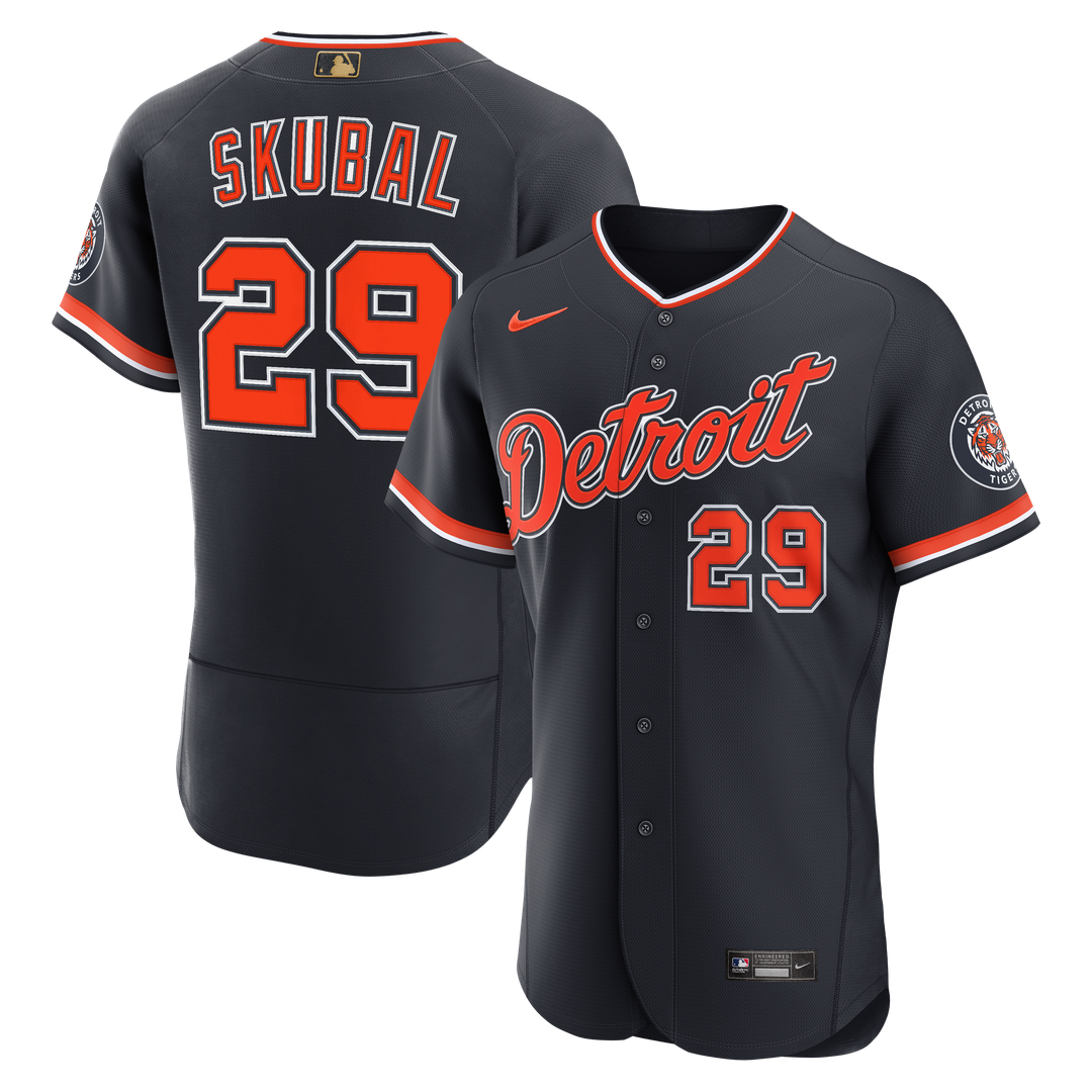 Detroit Tigers Tarik Skubal Nike MLB Awards Authentic Jersey - White MLB Team Jersey Baseball Fan Apparel