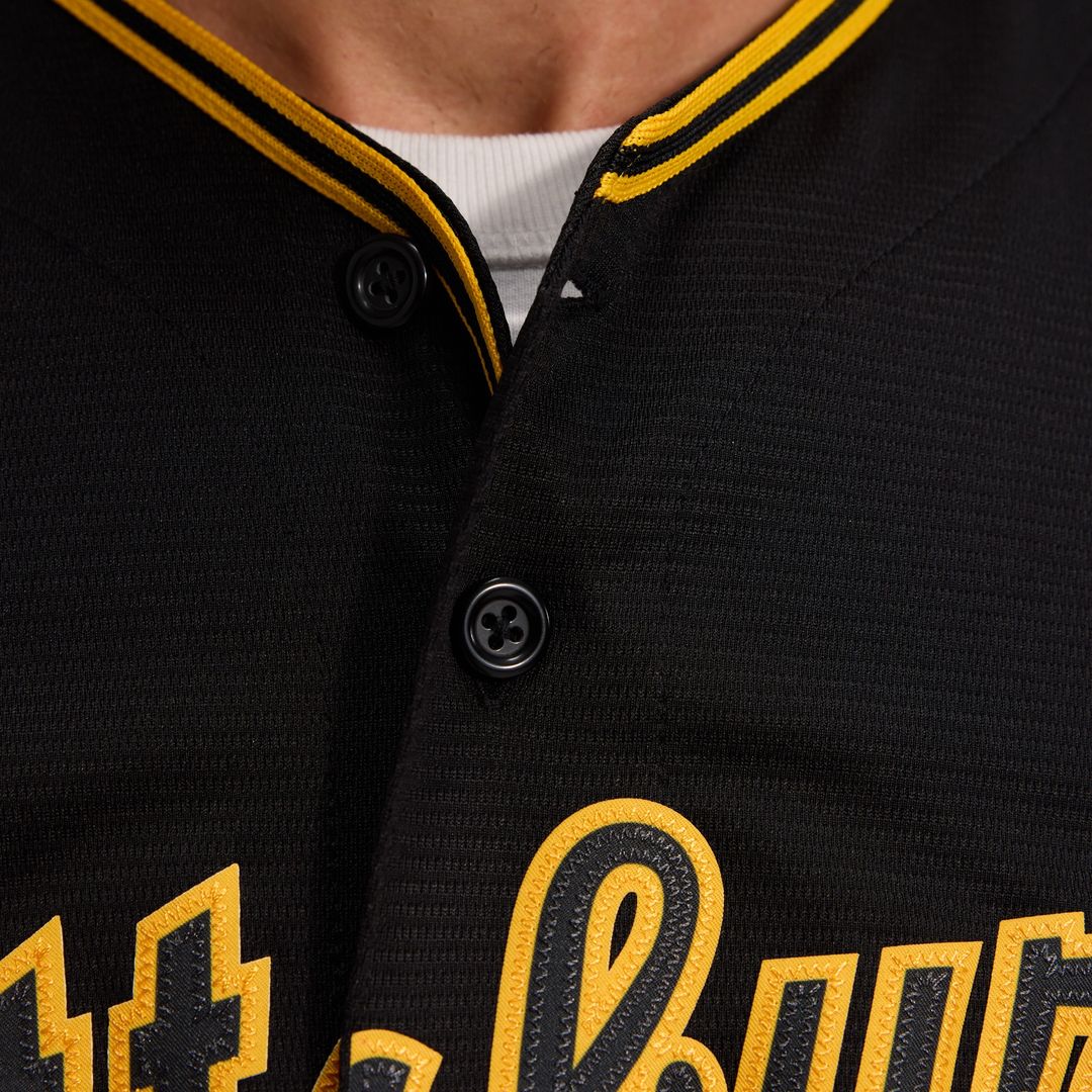 Pittsburgh Pirates Nike Alternate Replica Team Jersey - Black MLB Team Jersey Baseball Fan Apparel