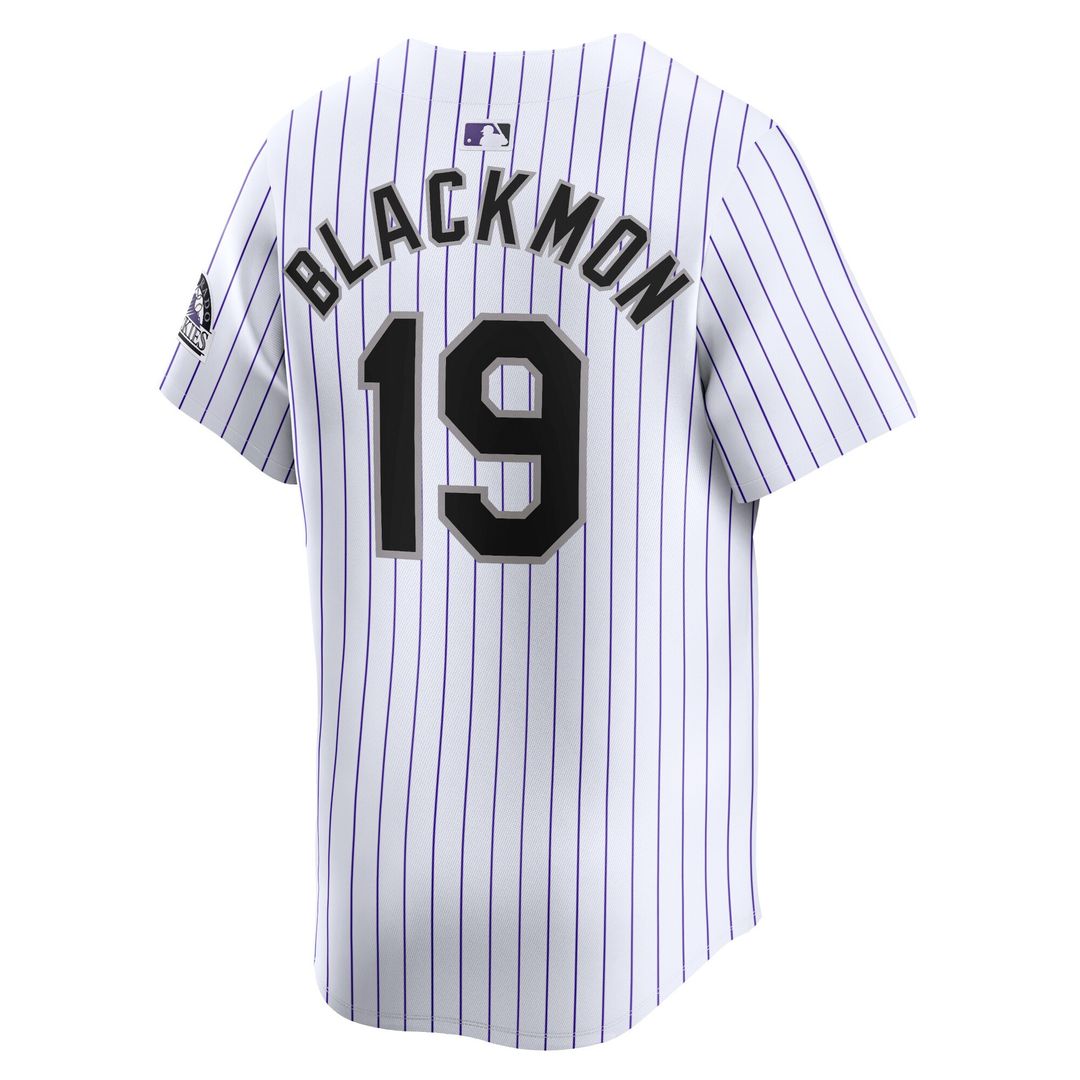 Colorado Rockies Charlie Blackmon Nike Youth Home Limited Player Jersey - White MLB Team Jersey Baseball Fan Apparel