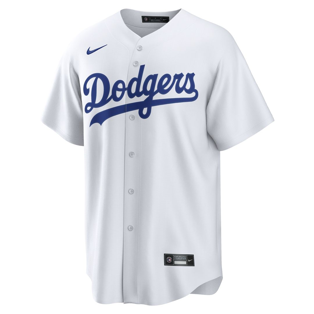 Los Angeles Dodgers Rōki Sasaki Nike Replica Jersey - White MLB Team Jersey Baseball Fan Apparel