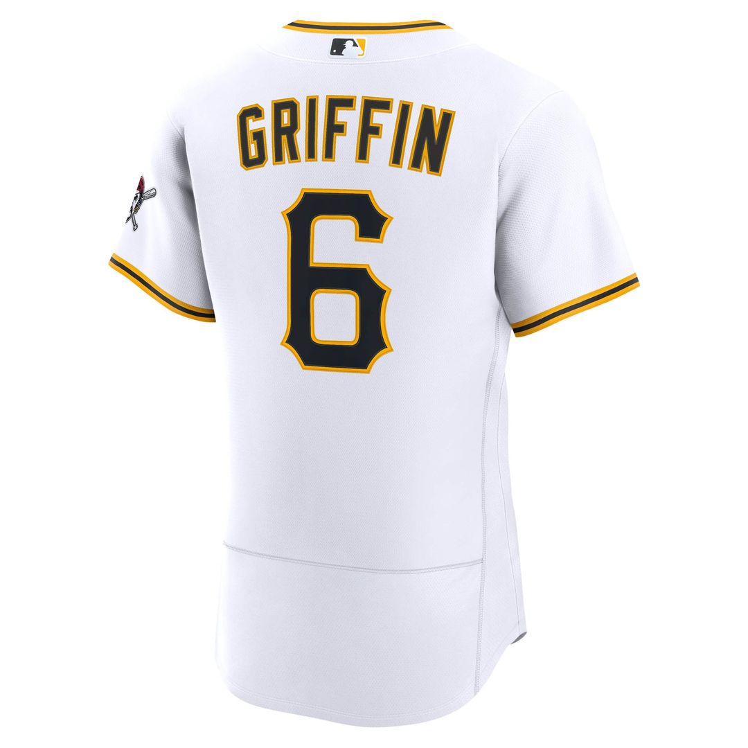 Pittsburgh Pirates Konnor Griffin Nike Home Authentic Jersey - White MLB Team Jersey Baseball Fan Apparel