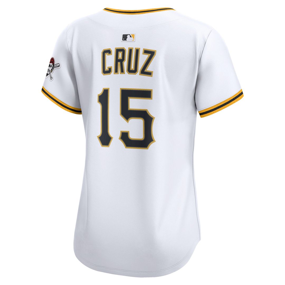 Pittsburgh Pirates Oneil Cruz Nike Women's Home Limited Player Jersey - White MLB Team Jersey Baseball Fan Apparel