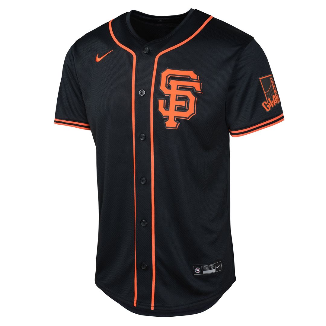 San Francisco Giants Rafael Devers Nike Youth Limited Jersey - Black MLB Team Jersey Baseball Fan Apparel
