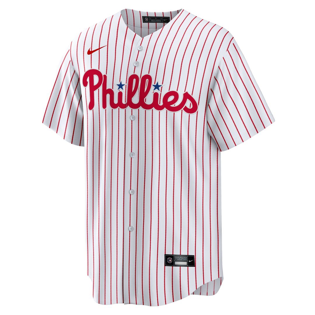 Philadelphia Phillies Trea Turner Nike Home Replica Player Jersey - White MLB Team Jersey Baseball Fan Apparel