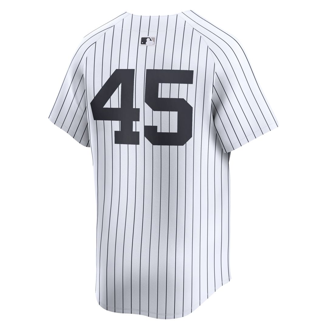 New York Yankees Gerrit Cole Nike Home Limited Player Jersey - White MLB Team Jersey Baseball Fan Apparel