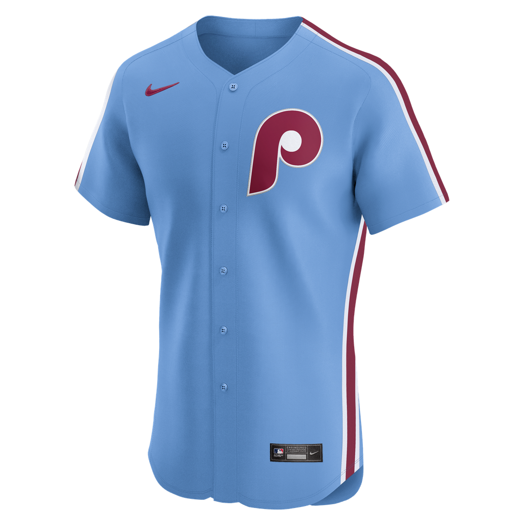 Philadelphia Phillies Nike Alternate 2 Elite Jersey - Cream MLB Team Jersey Baseball Fan Apparel
