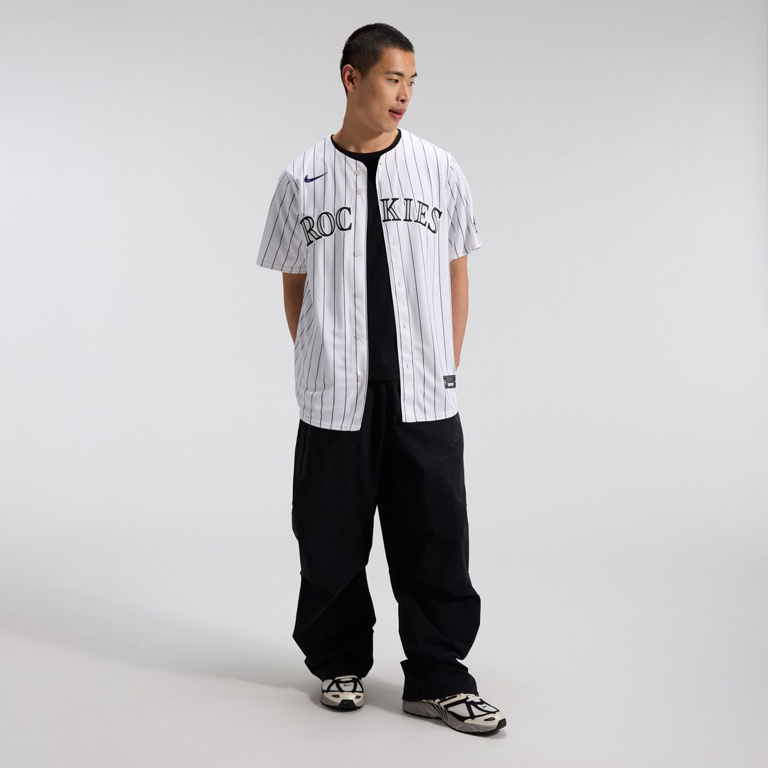 Colorado Rockies Nike Home Limited Jersey - White MLB Team Jersey Baseball Fan Apparel