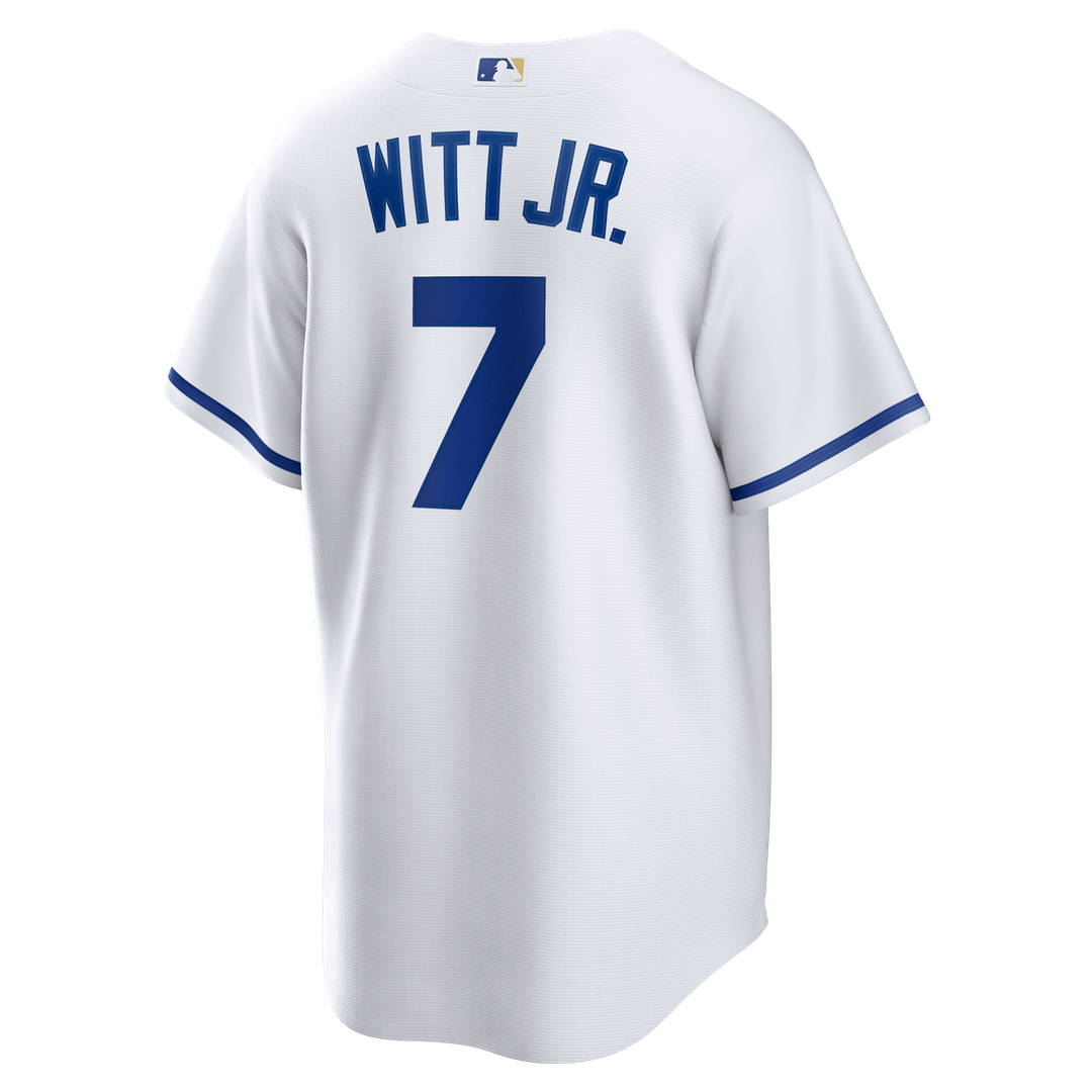 Kansas City Royals Bobby Witt Jr. Nike Home Replica Player Jersey - White MLB Team Jersey Baseball Fan Apparel