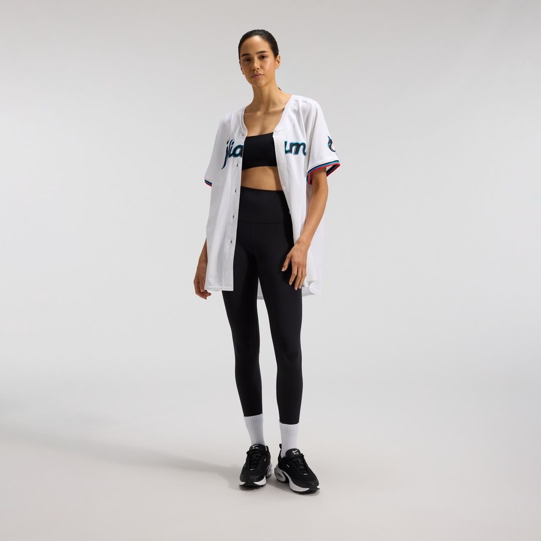 Miami Marlins Sandy Alcantara Nike Women's Home Limited Player Jersey - White MLB Team Jersey Baseball Fan Apparel
