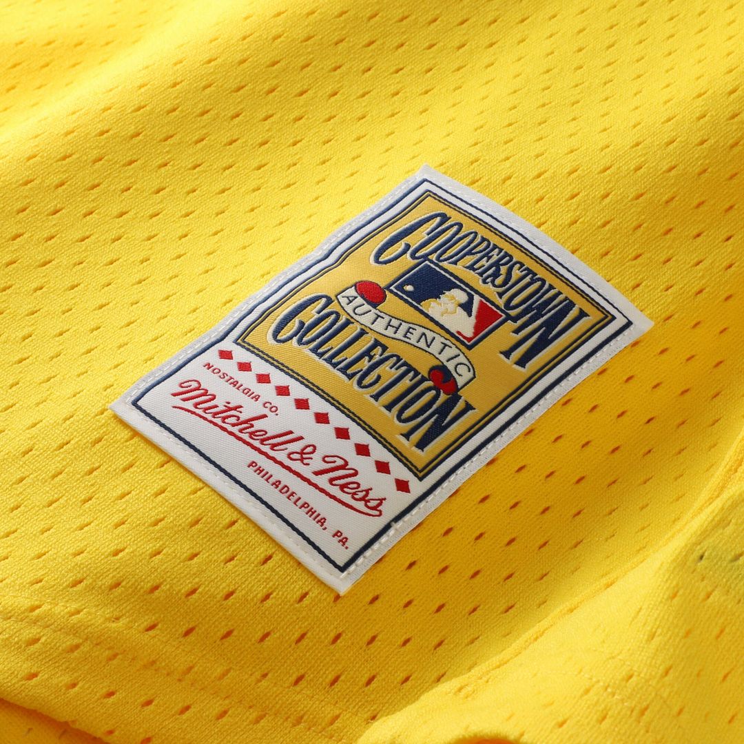 Athletics Mark McGwire Mitchell & Ness Authentic Batting Practice Jersey - Gold MLB Team Jersey Baseball Fan Apparel